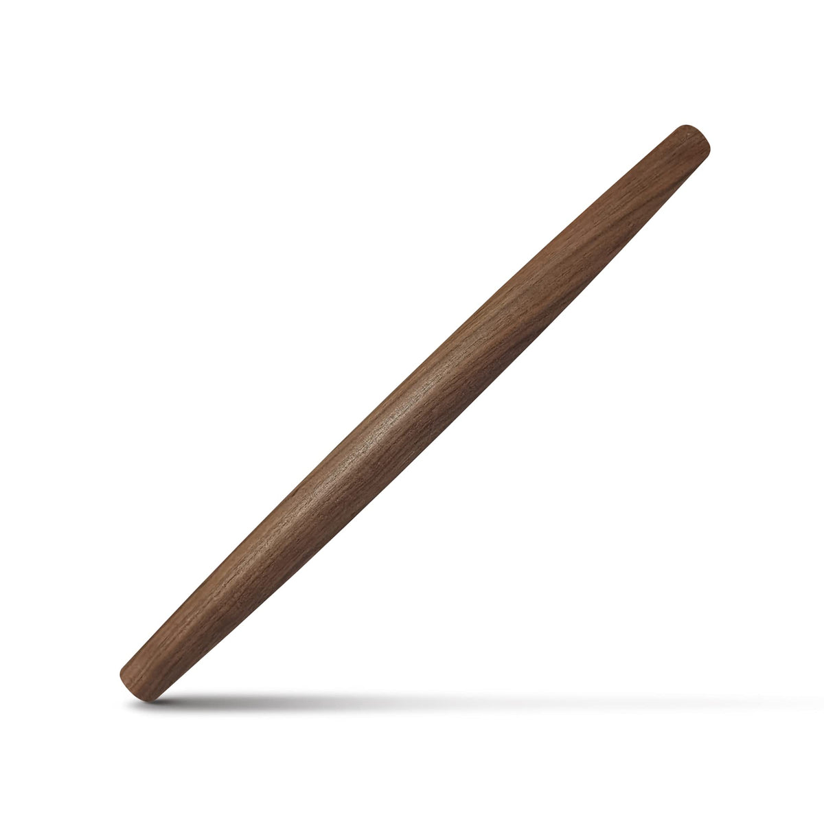 French Rolling Pin (17 Inches) –WoodenRoll Pin for Fondant, Pie Crust, Cookie, Pastry, Dough –Tapered Design & Smooth Construction - Essential Kitchen Utensil