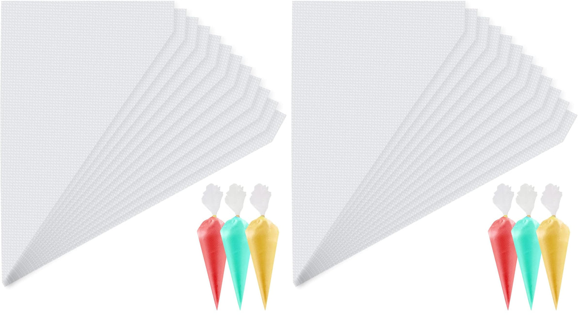 100pcs Disposable Small Piping Bags 8 inch for Cream Frosting Cake