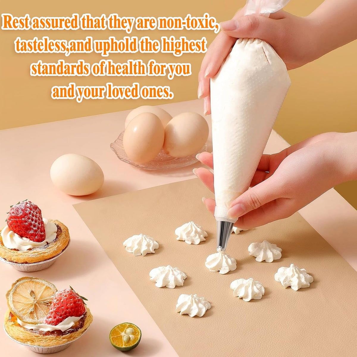 16 Inch Disposable Piping Bags, 500 PCS Icing Bags