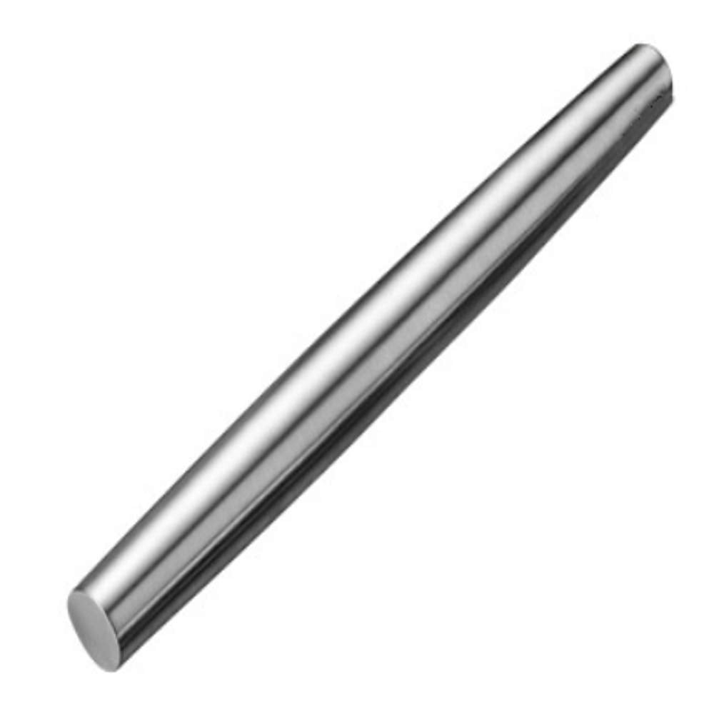 AMUZHI Smooth Seamless Stainless Steel Rolling Pin, 12.8 Inch