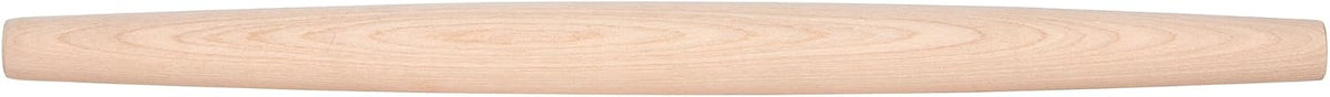 J.K. Adams French Tapered Rolling Pin, Wooden Baking Dowel, 20.5" x 1.5"