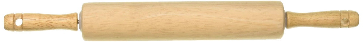 GoodCook Classic Wooden Rolling Pin with Easy Roll Bearings