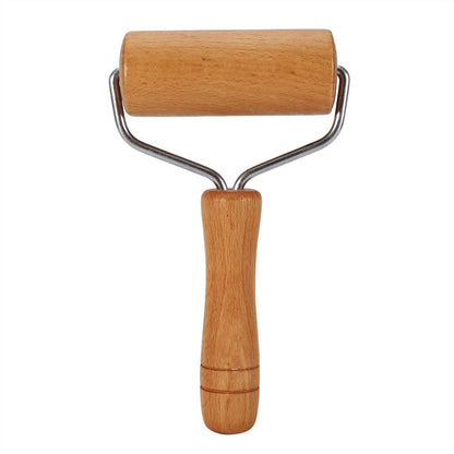 Watris Veiyi Small Rolling Pin, Wooden Dough Roller for Home Kitchen