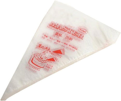 Piping Pastry Bag Pack of 100 Plastic Disposable Cream Pastry Bag Cake Icing Sugarcraft Cupcake Piping Decorating Tool For Baking Supplies (Medium 12''X11.8''X7.8'')