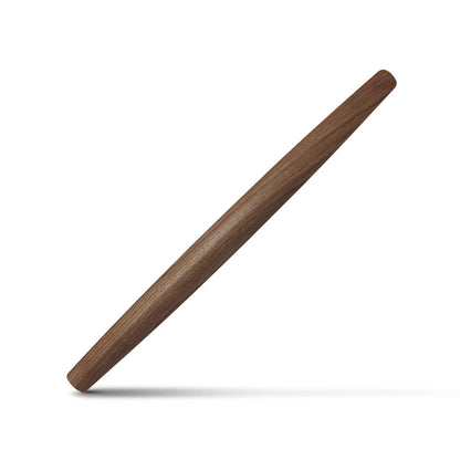French Rolling Pin (17 Inches) –WoodenRoll Pin for Fondant, Pie Crust, Cookie, Pastry, Dough –Tapered Design & Smooth Construction - Essential Kitchen Utensil
