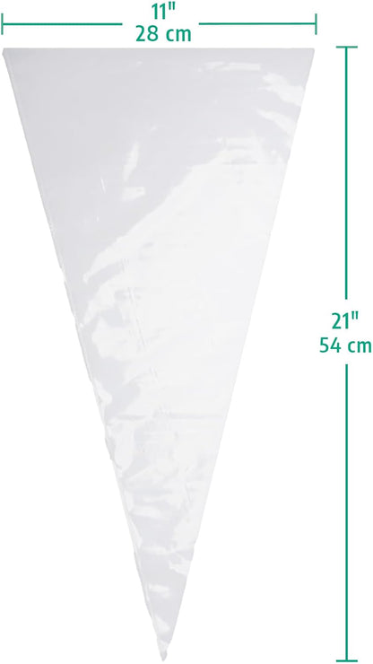 Keenpioneer Disposable Piping Bags 21 Inch