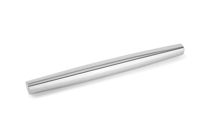 Fox Run Stainless Steel Rolling Pin With Handles, 18" x 2.6" x 2.8" Roller