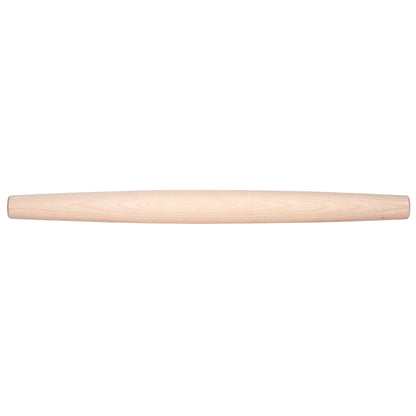 J.K. Adams French Tapered Rolling Pin, Wooden Baking Dowel, 20.5" x 1.75"