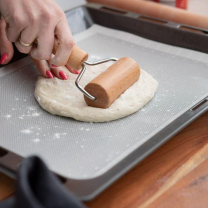 Watris Veiyi Small Rolling Pin, Wooden Dough Roller for Home Kitchen