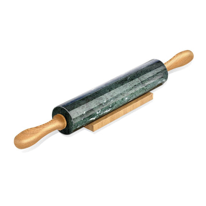 Koville Marble Rolling Pin, Non-Stick Stone Dough Roller, Rolling Pin for Baking,Pasta, Dumpling, Ravioli, Fondant,Pie Crust, Kitchen Baking Pastry Tools