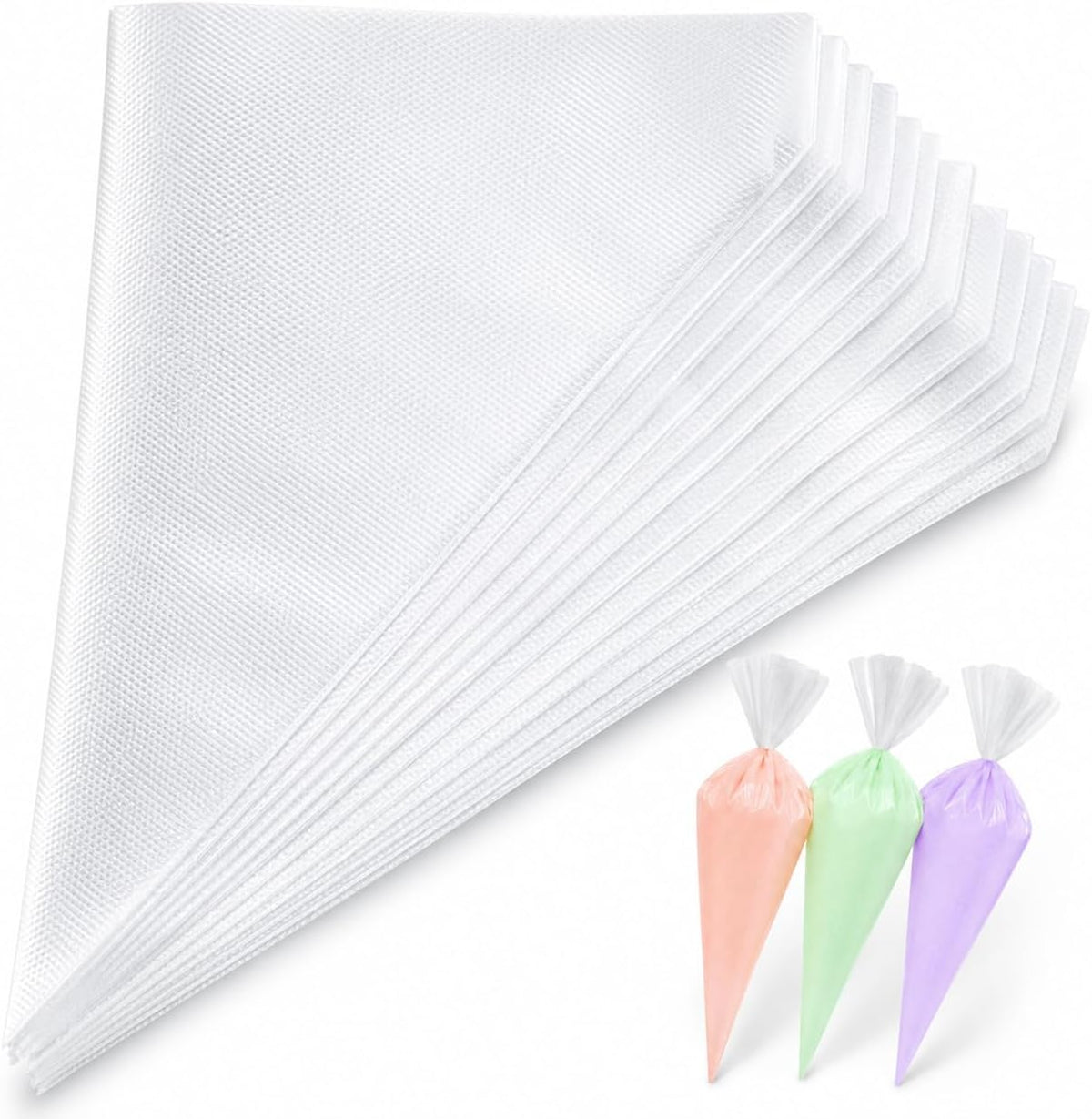 Piping Bags, Pastry Bags 100PCS 12 Inch, Disposable Icing Piping Bags