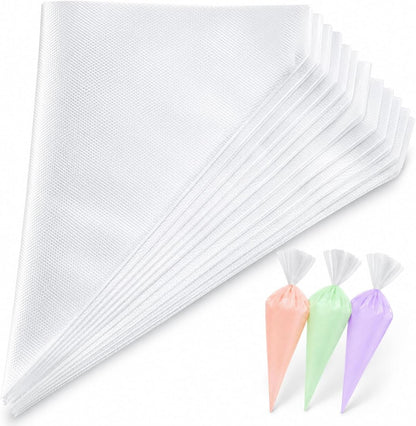 Piping Bags, Pastry Bags 100PCS 12 Inch, Disposable Icing Piping Bags
