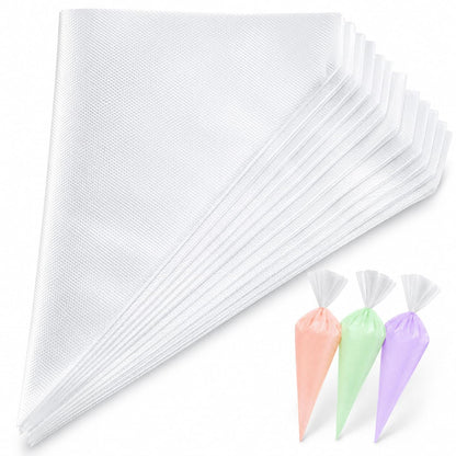 Piping Bags, Pastry Bags 100PCS 18 Inch, Disposable Icing Piping Bags