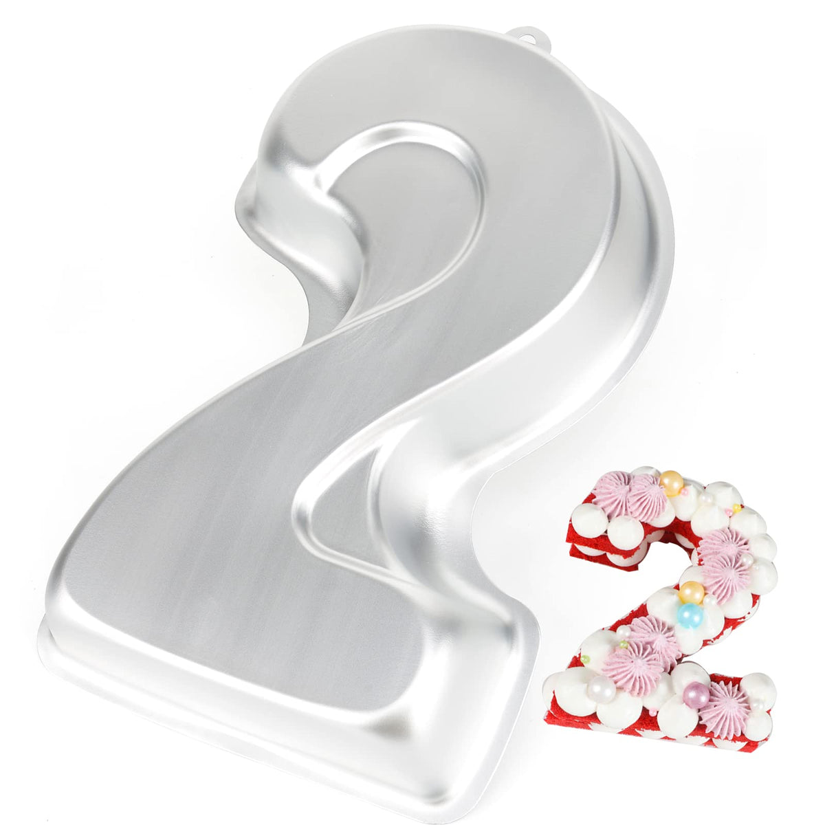 Book Shape Cake Pan, 3D Birthday Cake Pan, Aluminum Alloy Cake Molds Nonstick Baking Tools