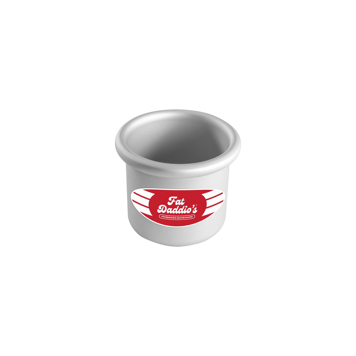 Fat Daddio's PRD-83SET Anodized Aluminum Round Cake Pans, 2 Piece Set, 8 x 3 Inch