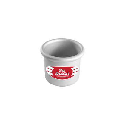 Fat Daddio's PRD-83SET Anodized Aluminum Round Cake Pans, 2 Piece Set, 8 x 3 Inch
