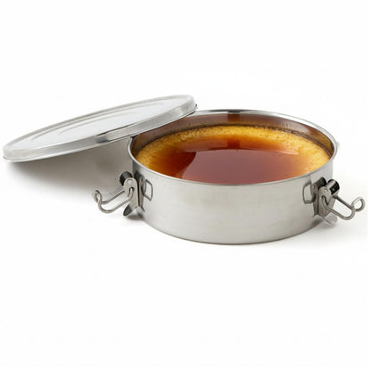 IMUSA 7 Inch Stainless Steel Flan Mold for Baking