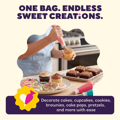 Wilton Disposable Decorating Bags, Piping Icing, 100-Count