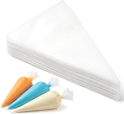 ilauke 13 Inch Disposable Piping Bags, 200 Pcs for Cake Baking Decorating
