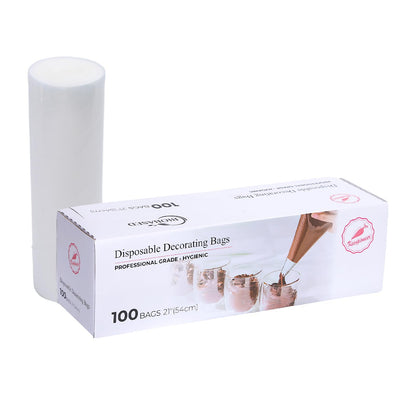 Keenpioneer Disposable Piping Bags 21 Inch