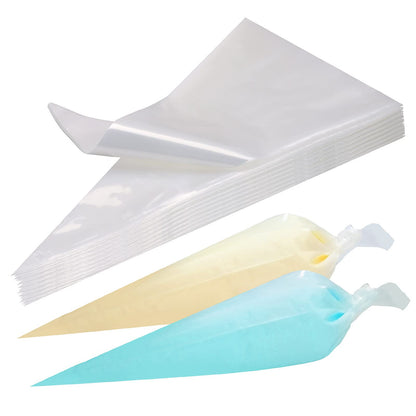 300 Pcs Pastry Piping Bags 13 inch Disposable Icing Cream Bag for Cookie Cake Decorating