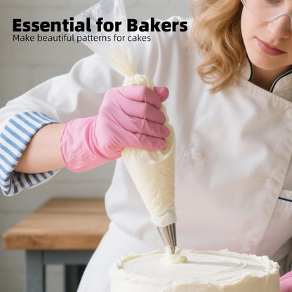 Homrelaxy 200 Pcs 12 Inch Tipless Piping Bags, Disposable Pastry Bags