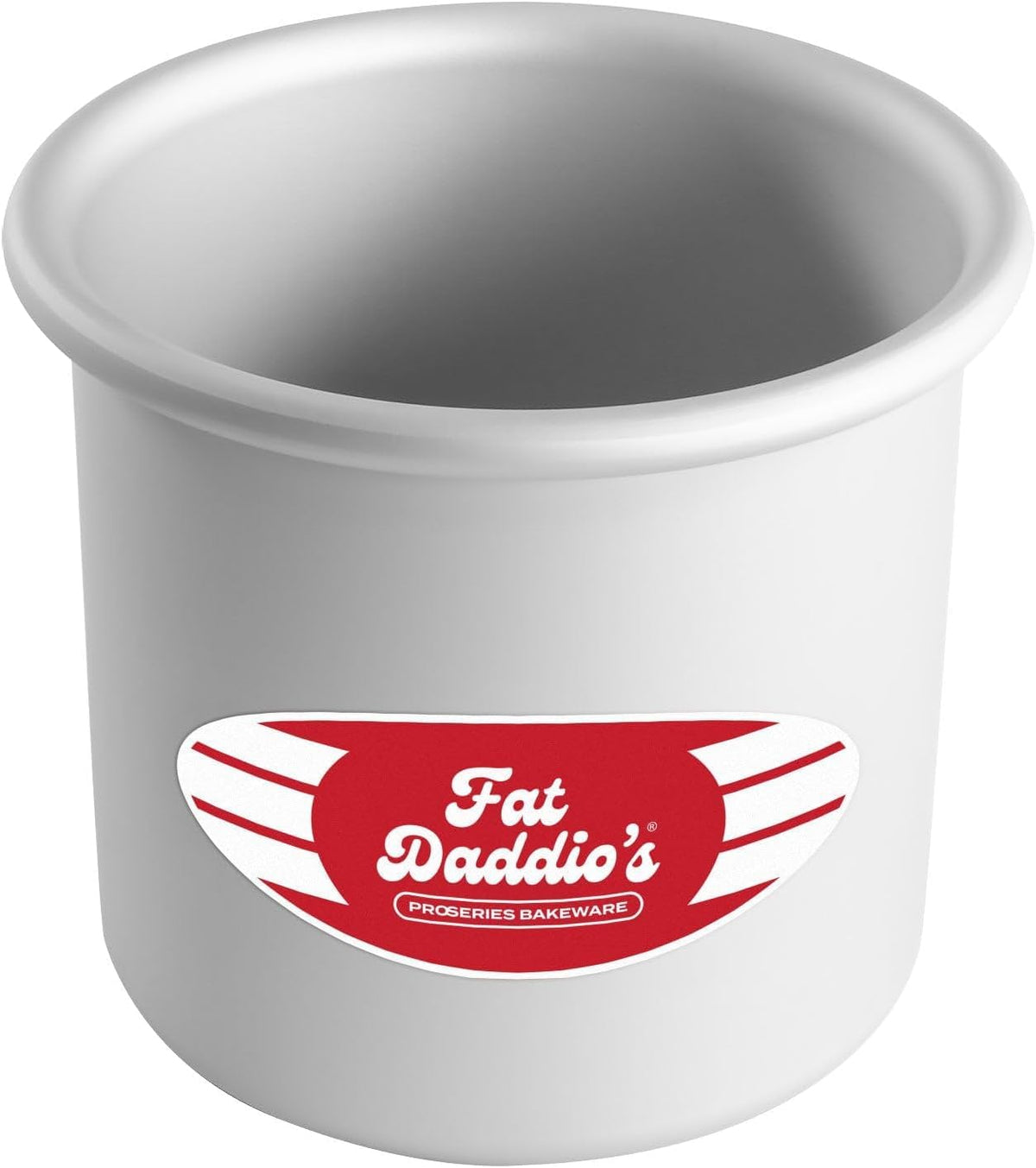 Fat Daddio's PRD-83SET Anodized Aluminum Round Cake Pans, 2 Piece Set, 8 x 3 Inch