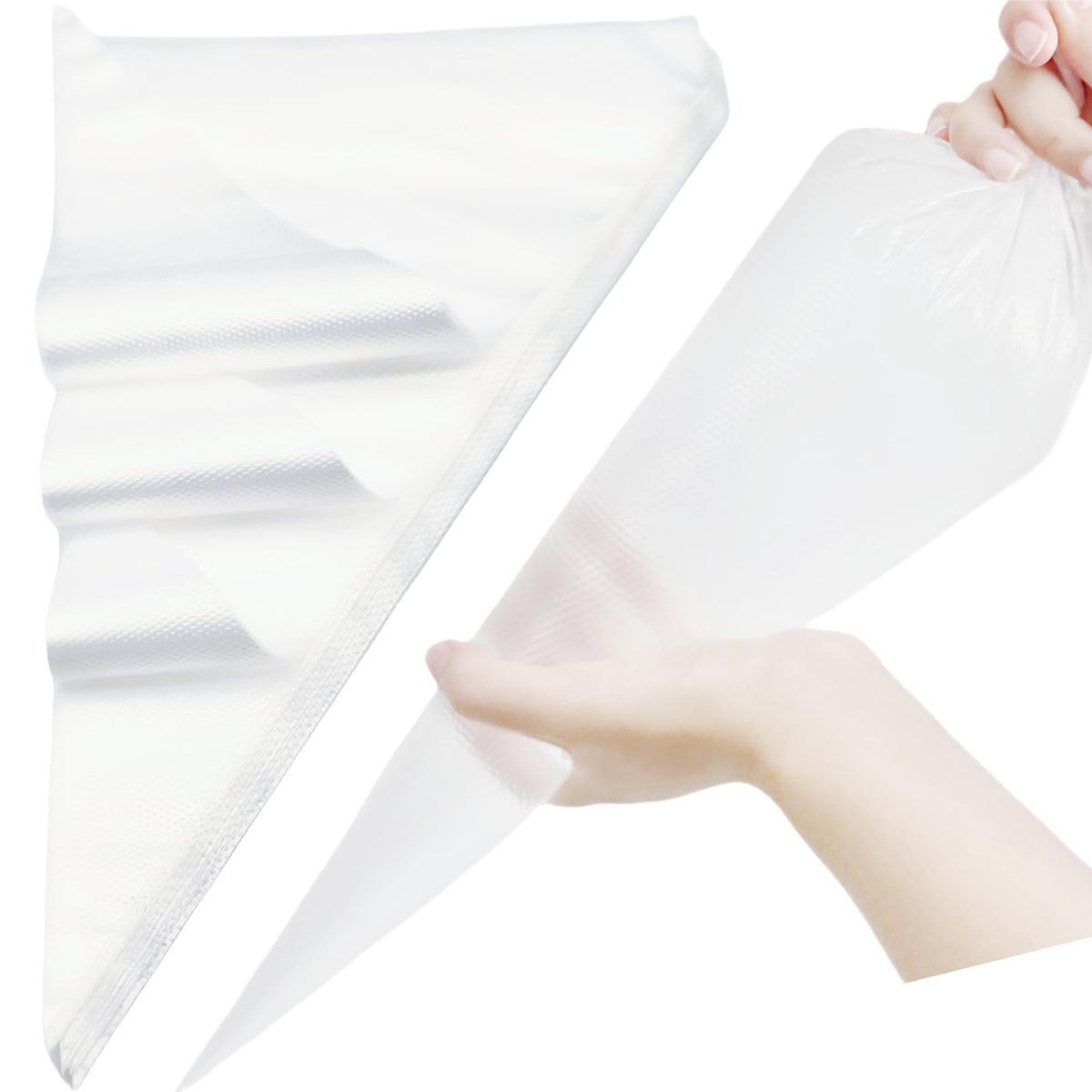 26 Inch Extra Large Piping Bags,100 Pack Disposable Pastry bag