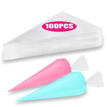 Piping Bags, Pastry Bags 100PCS 12 Inch, Disposable Icing Piping Bags