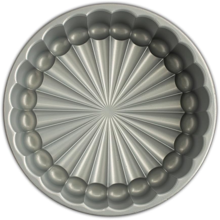 Nordic Ware Charlotte Cake Pan, 6-Cup/1.4 Liters, Toffee