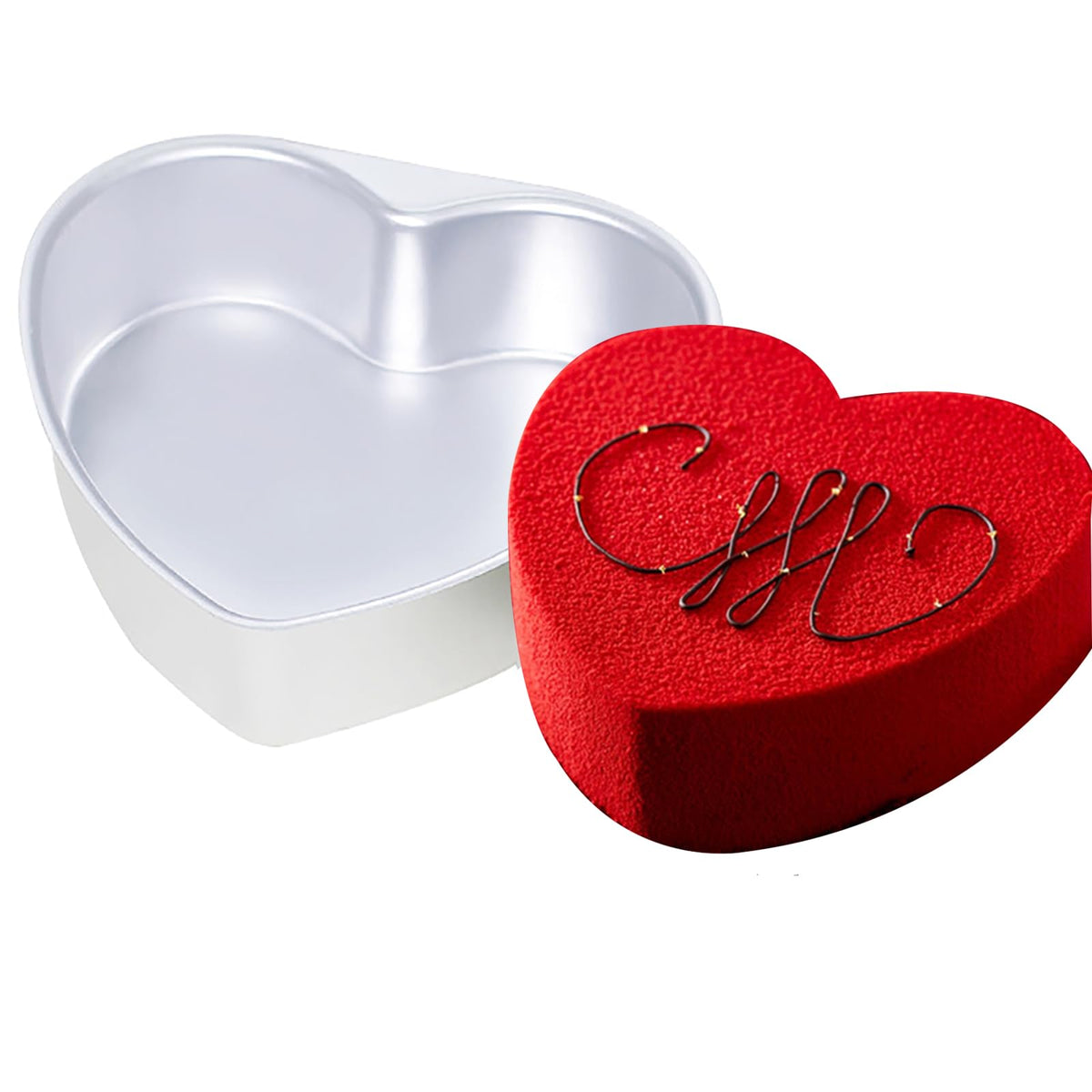 Book Shape Cake Pan, 3D Birthday Cake Pan, Aluminum Alloy Cake Molds Nonstick Baking Tools