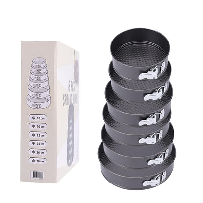 Springform Pan, Nonstick Cake Pan, Round cheesecake pan with leak-proof non-stick bottom removable bakeware.3 pieces 3 sizes, 7" 8" 9" for Cakes, Cheesecakes, Pizzas and Quiches.
