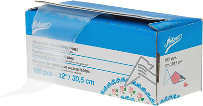 Ateco 100pcs 12inches Disposable decorating Bags