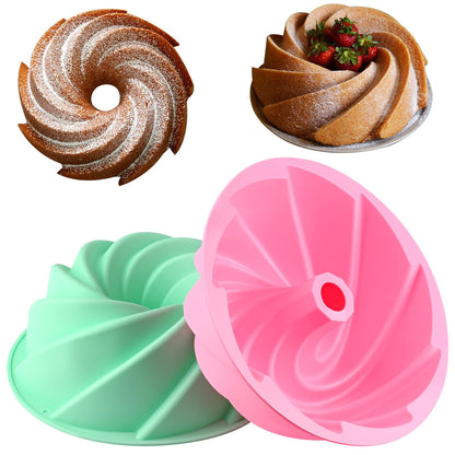 HUAKENER 2 Pcs Charlotte Cake Pan, 8 Inch Round Cake Pan