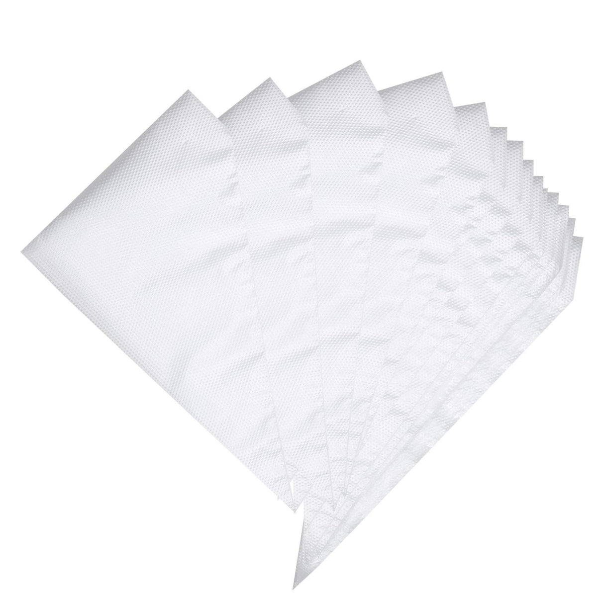 Piping Pastry Bag Pack of 100 Plastic Disposable Cream Pastry Bag Cake Icing Sugarcraft Cupcake Piping Decorating Tool For Baking Supplies (Medium 12''X11.8''X7.8'')