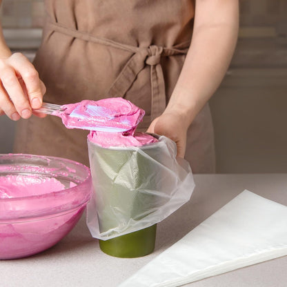 LotFancy 24 Inch Extra Large Piping Bags Disposable, 100pcs Icing Bags