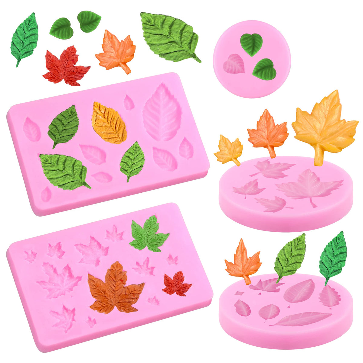 3 Packs Baroque Silicone Molds Scroll Silicone Baroque Mold Clay Molds Fondant Molds Border Fondant Mold Wedding Birthday Cake Decoration
