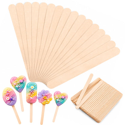 Juome Cake Pop Mold Kit, Large Cakesicle Molds Silicone with Sticks & Bags