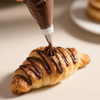 Extra Large Piping Bags 24 Inch, HOMIOVE 50 Pack Long Big Disposable Pastry Bags Thick Anti-Burst Tipless Cake Decorating Bags for Decorating Cupcakes Cakes Cookies