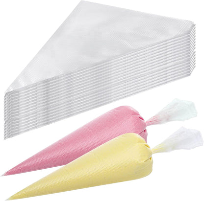 400 Pcs Piping Bags Disposable 12 In Pastry Bags Tipless Icing Piping Bag