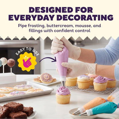 Wilton Disposable Decorating Bags, Piping Icing, 100-Count