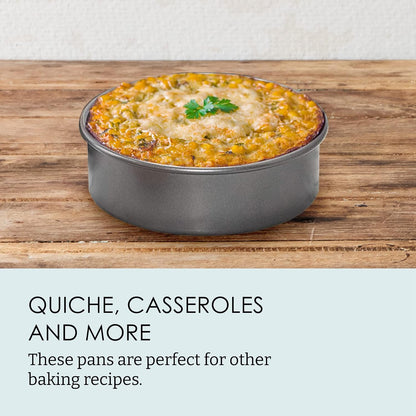 Chicago Metallic Professional Nonstick Round Cake Pan Set - 6 Inch