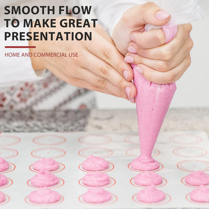 100pcs Disposable Small Piping Bags 8 inch for Cream Frosting Cake