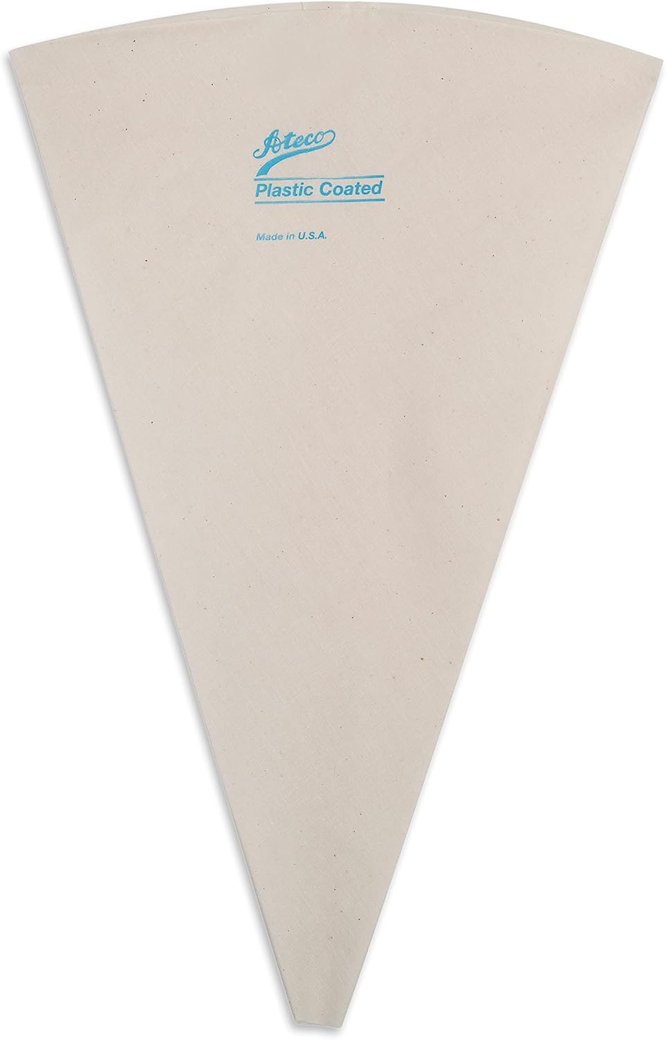 Ateco Plastic Coated Canvas Decorating Bag, 14-Inch, Reusable, Made in USA, White