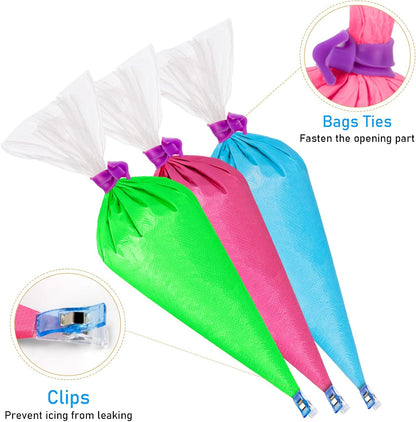 Piping Bags Set, Pastry Bags, Frosting Bags, Cake Decorating Bags