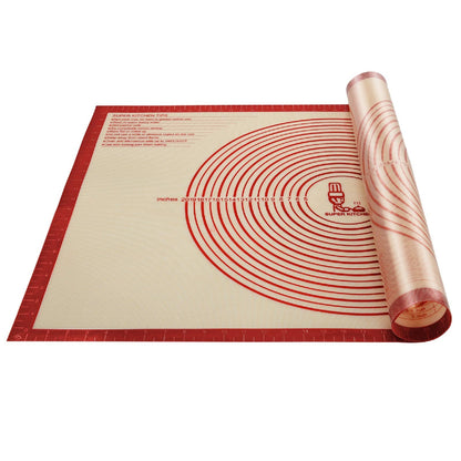 Non-slip Silicone Pastry Mat Extra Large Measurements 28''x 20'' Baking Mat