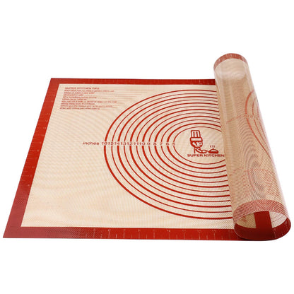 Non-slip Silicone Pastry Mat Extra Large Measurements 28''x 20'' Baking Mat