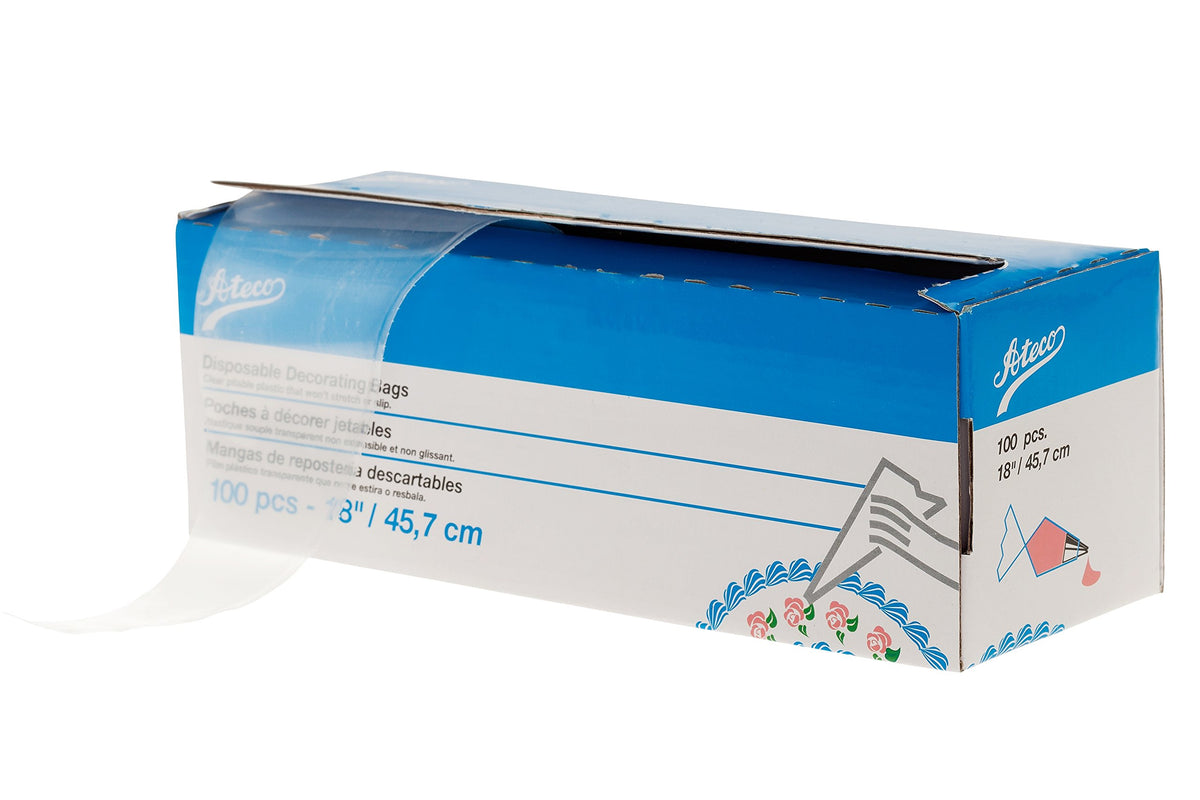 Ateco 100pcs 12inches Disposable decorating Bags