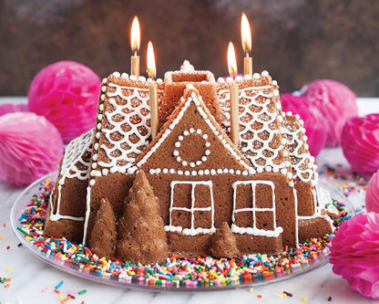 Nordic Ware Gingerbread House Bundt Pan